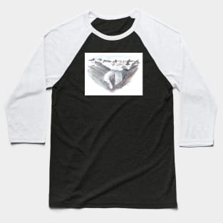 Franz Josef Glacier Baseball T-Shirt